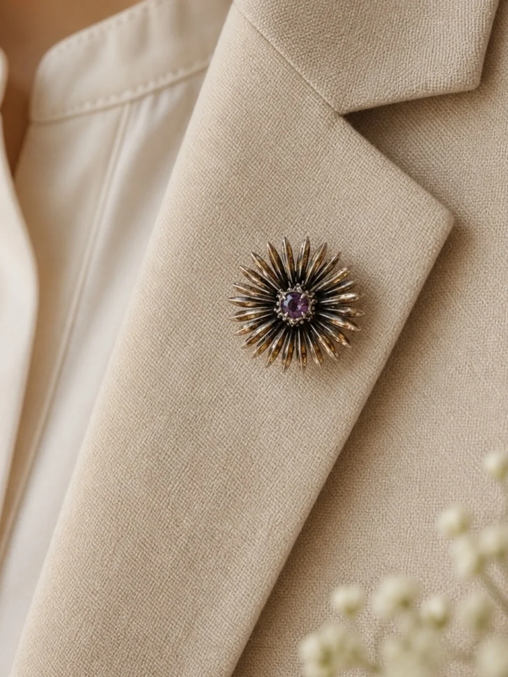 Symmetalic vintage starburst